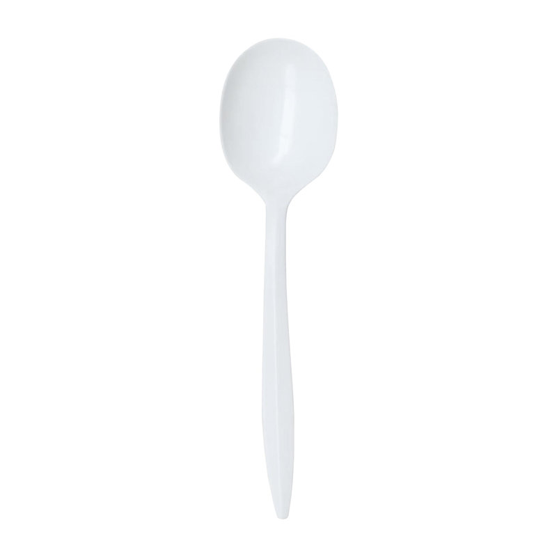 Medium Weight Disposable Plastic Spoons - 4000 Spoons