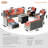 8 - Person Patio Conversation Set with Cushions-89823881-92729506
