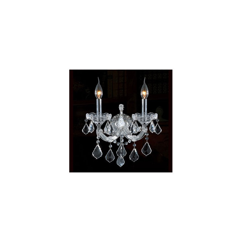 Lampe murale bougie 2 lumières Roder