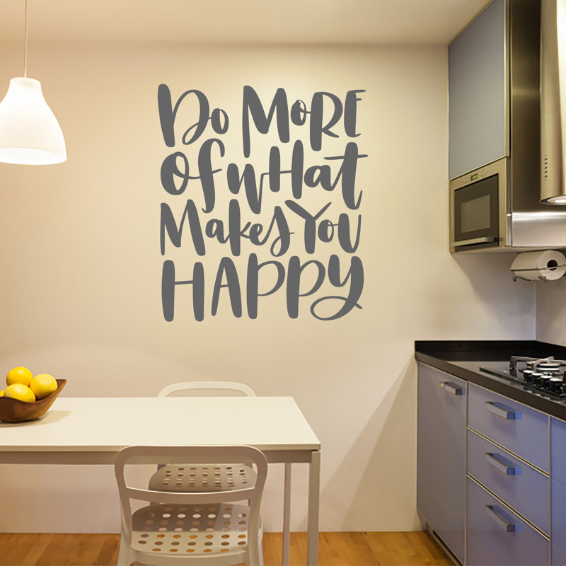 Text & Numbers Wall Decal