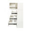 Armoire de rangement pour garde-manger, garde-manger avec portes, tablettes et tiroirs