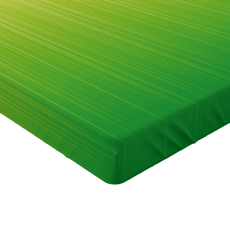 Drap-housse orange Ambesonne, Dégradé vert pâle, Drap-housse de taille double