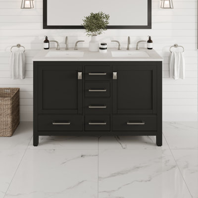 Minnich 48" Double Bathroom Vanity Set