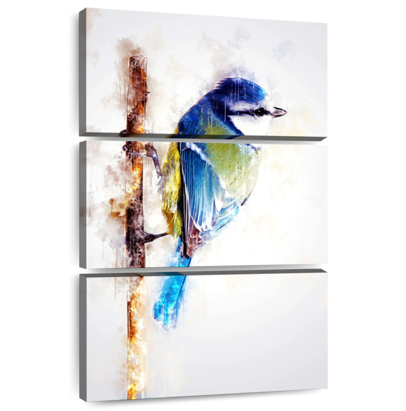 Brampt Bird On Twig, 23" H x 14" W