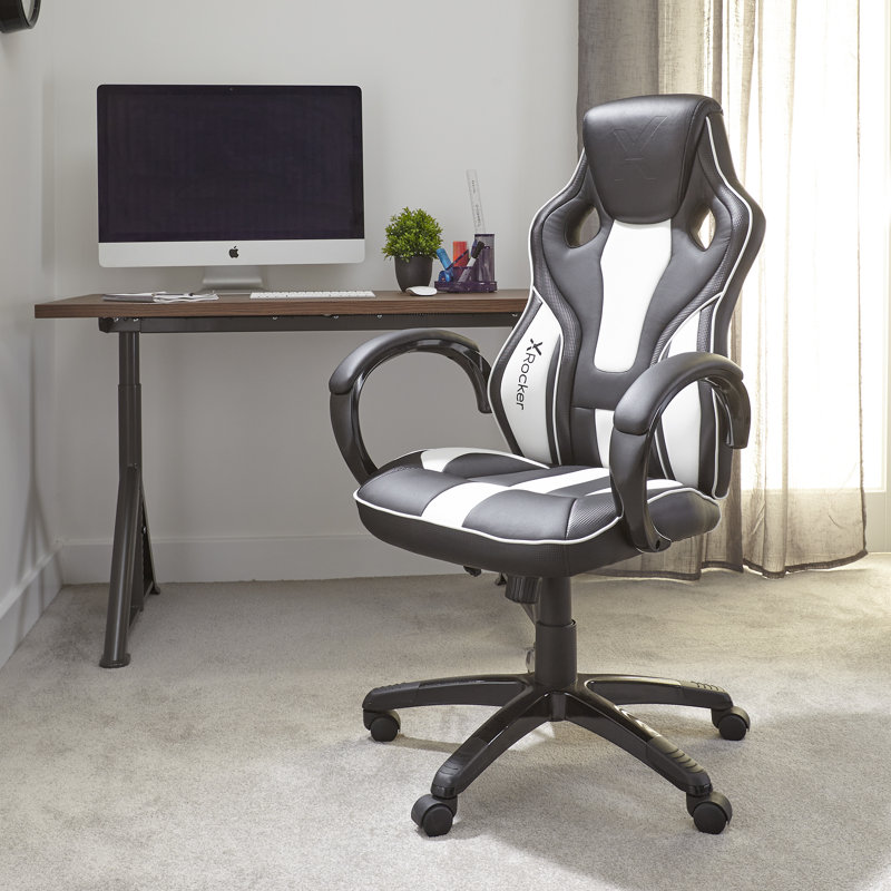 X Rocker Maverick Height Adjustable Gaming Chair, Black