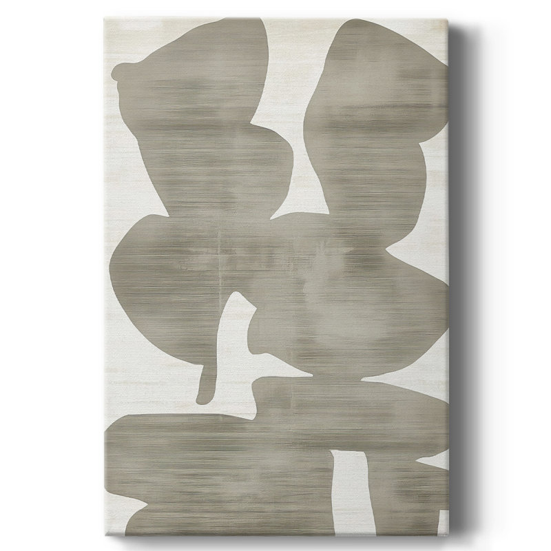 Toile tendue avec châssis abstrait CDX Gallery - prêt à être accroché, H 27 po x l 18 po