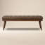 Banc en cuir véritable italien Luca-264243373