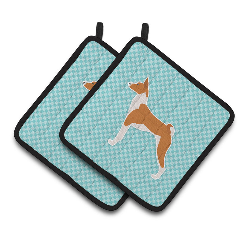 Poignée Burnen Basenji, Bleu