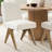Set of 4 Upholstered Solid Wood 19.5'' Seat Height Full Back Dining Chair-103707298