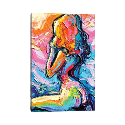 Femme 410 by Aja Trier - Painting on Canvas