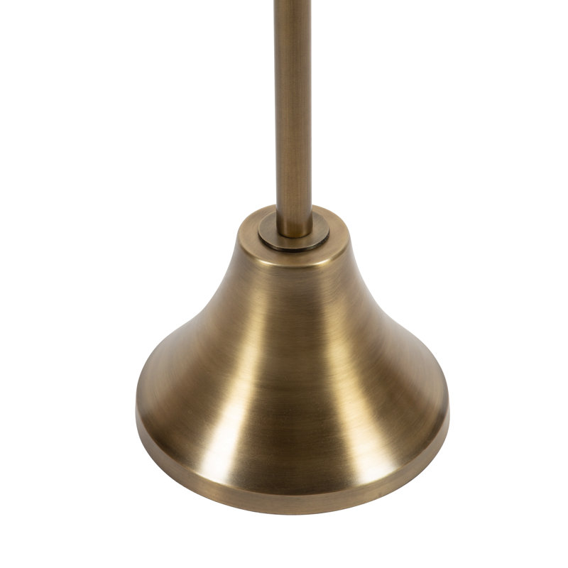 Alex-May Iron Top End Table, Gold