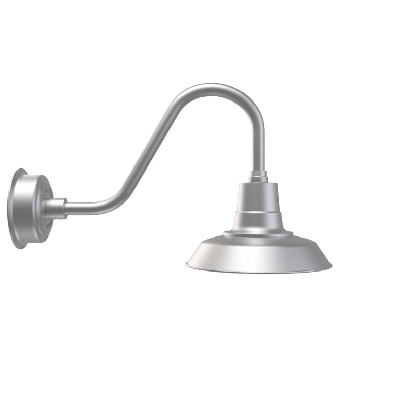 Luminaire de grange d’extérieur oldage, Green, 19.025" H x 21" W x 12.25" D