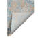 Tapis abstrait doré / bleu Brazell-445512145