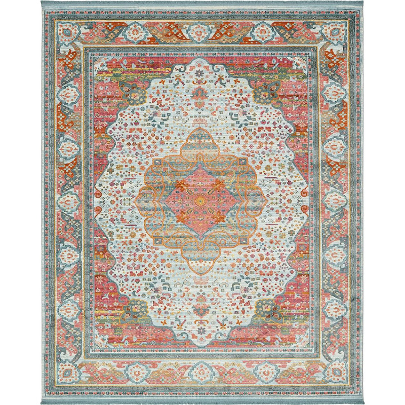 Folmar Oriental Indoor Rug, Rectangle 10' x 14'