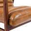 Upholstered Leather Match Accent Chair
