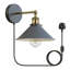 Plug-in Armed Sconce-146107863