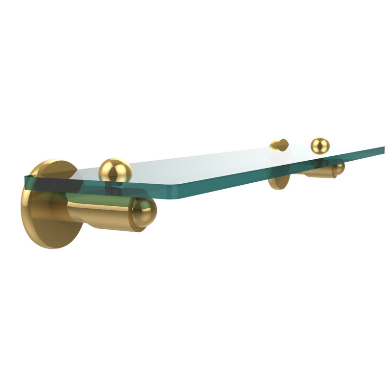 Soho Bracket Shelf, Polished Brass