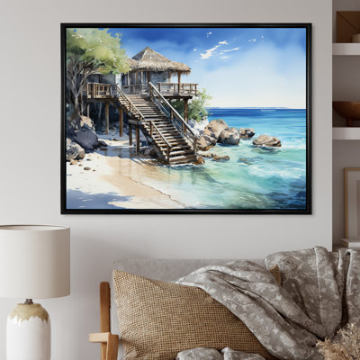 Tethys Maldives Beaches Maldives III sur toile