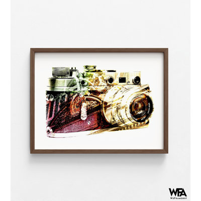 «Grand Central Snapshot» par Gi Artlab, décor de salle d'attente pour studio photo, œuvre d'art de la caméra rose, idée de cadeau d'adolescent, décor de salle de classe photo