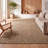 Kaileen Traditional Rustic Handwoven Jute Solid Natural Rug-2144222994