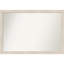 Miroir mural non biseauté en bois franc-1050724292