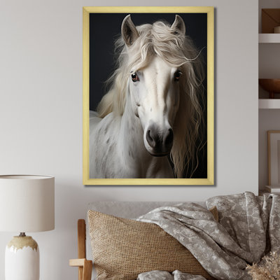 «White Horse Subdued Tones», reproduction sur toile