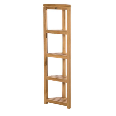 Ellie-Maye Teak Freestanding Bathroom Shelves