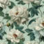 Papier peint floral, botanique, décoration murale rétro