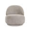 Chaise d'appoint pour le salon avec fonction pivotante-118035331