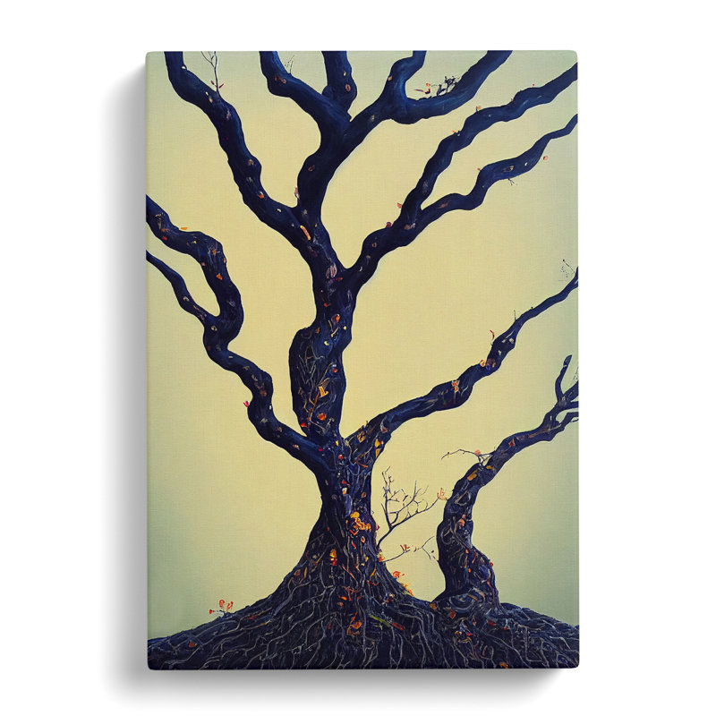 Mysterious Tree - Wrapped Canvas, 76cm H x 50cm W x 3cm D