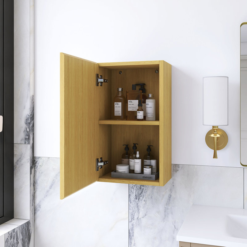 Armoire de rangement haute 24 po en chêne clair