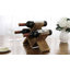 Support à vin de table en bois massif 4 bouteilles Padulsky-949010503-949010499