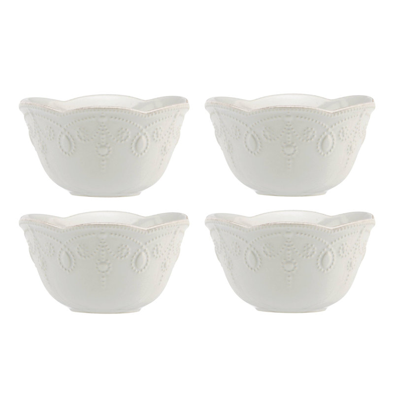 French Perle Fruit Bowls, Set Of 4
