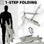 Chaise d'extérieur pliable en bois massif-749416542