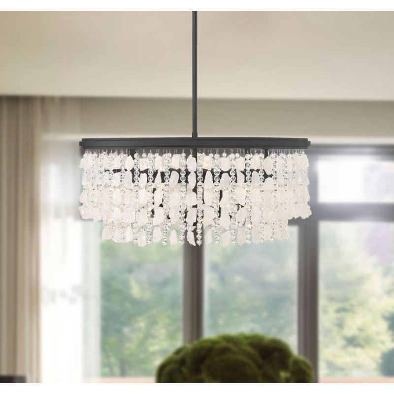 Minka Lavery Shimmering Elegance - 5 Light Chandelier In Sand Coal Finish
