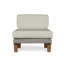 Catalina Outdoor Teak Lounge Chair-502431837-502432751