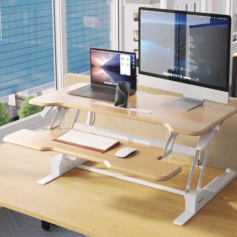 Convertisseur de bureau rectangulaire à hauteur ajustable l 38 po Mount-It