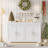 59.3" Wide Buffet Cabinet with Spacious Storage Cabinets, Modern 4-Drawer Sideboard Buffet, Wide Body Dining Room Buffet-1964675519