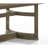 Weathered Oak Finish Dining Table