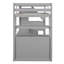 Lit mezzanine simple avec bureau, espace de rangement et tablettes en gris, cadre robuste-1645666969-1645666968