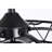 26 Inch Industrial-Contemporary Style Matte Black Oil-Rubbed Finish Ceiling Lighted Fan with Remote