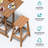 Wood-Look HDPE Bar Stool-2124618066