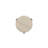 Marielle Stone Top End Table - Toffee