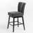 Comfortable Swivel Counter Stool With Sturdy Build And Sophisticated Design