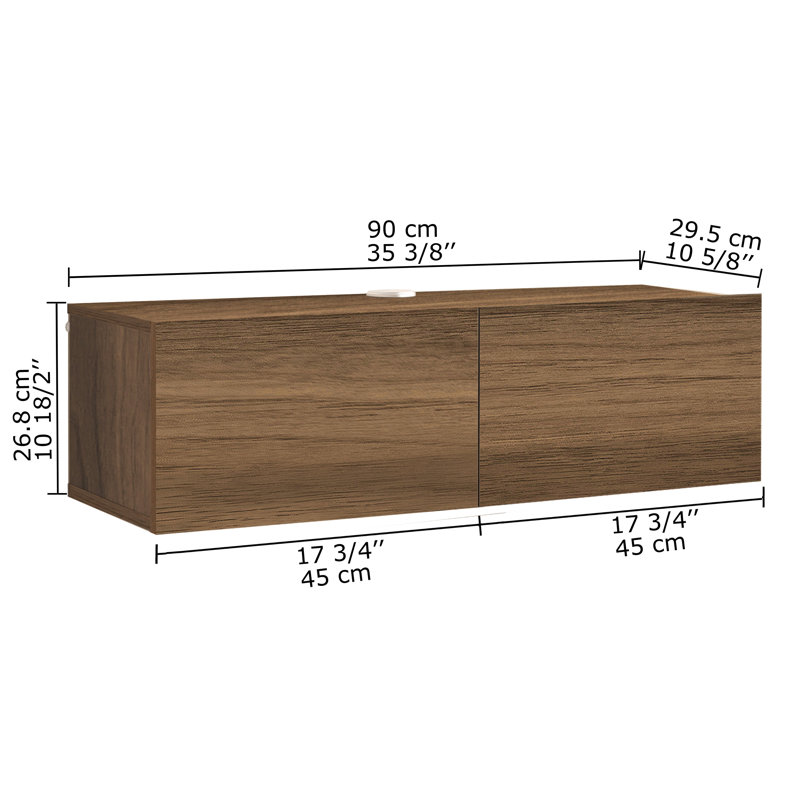 Berley TV Stand for TVs up to 55", Espresso
