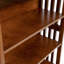 Bibliothèque à 5 tablettes en bois massif H 48 "x l 22" Damon