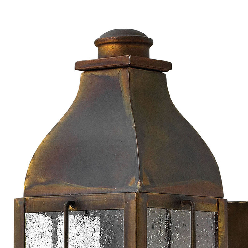 Bingham Outdoor Wall Lantern, Sienna, Yes