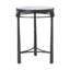 Spencer London Round Metal Drink Table