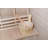 SunRay Saunas 3 - Person Bluetooth Compatible Traditional Steam Sauna in Hemlock