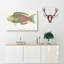 Tropical Fish by Henry Baldwin - Wrapped Canvas-55361490